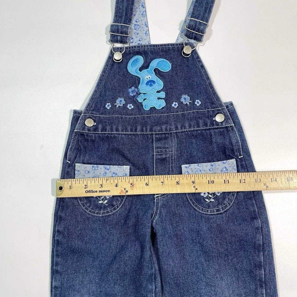 Vintage Blues‎ Clues Embroidered Denim Overalls Size 2T